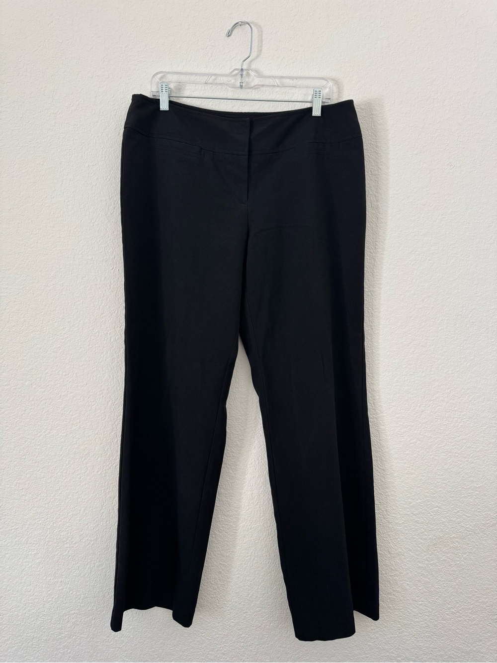 Courtenay Black Wide-Leg Dress Trousers